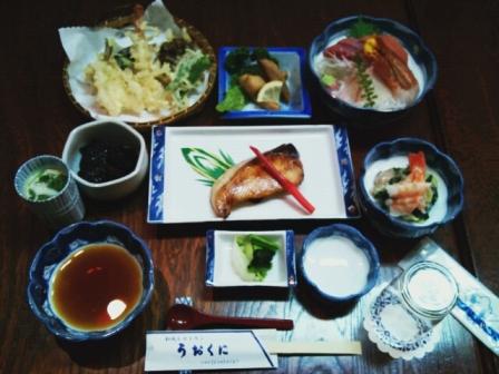 5250円のお料理の宴会メニュー